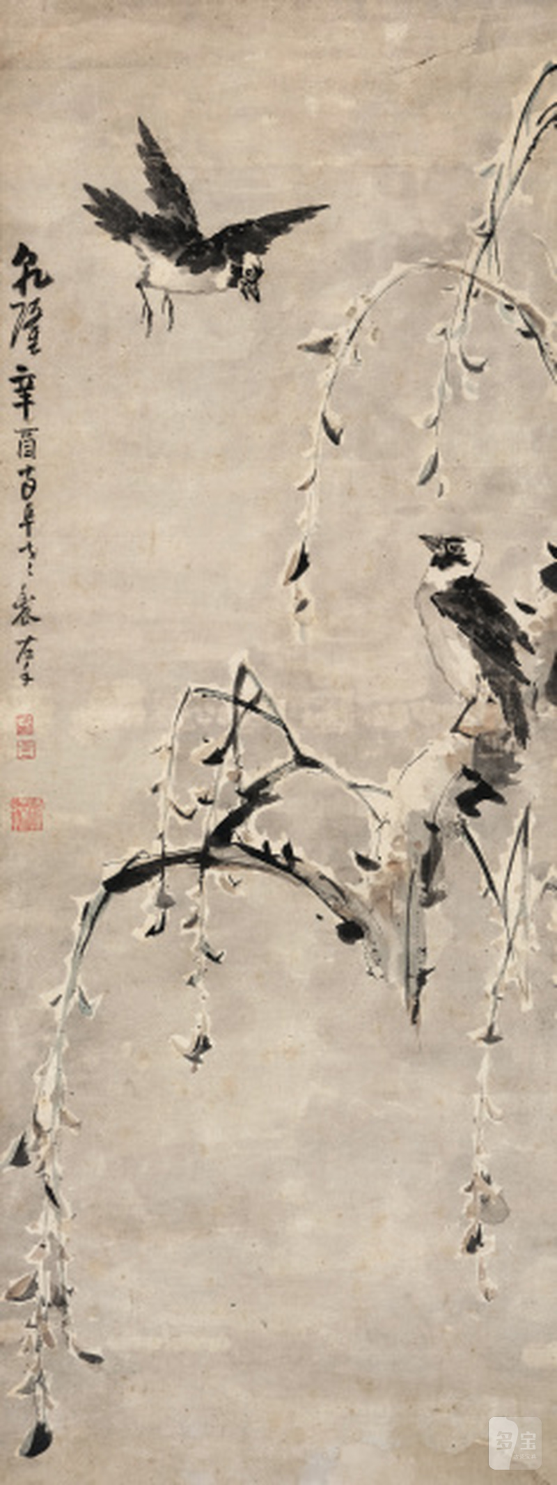 高凤翰（1683-1743） 白头翁图